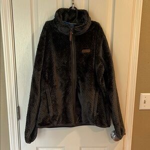 Columbia Dark Grey Fleece Jacket